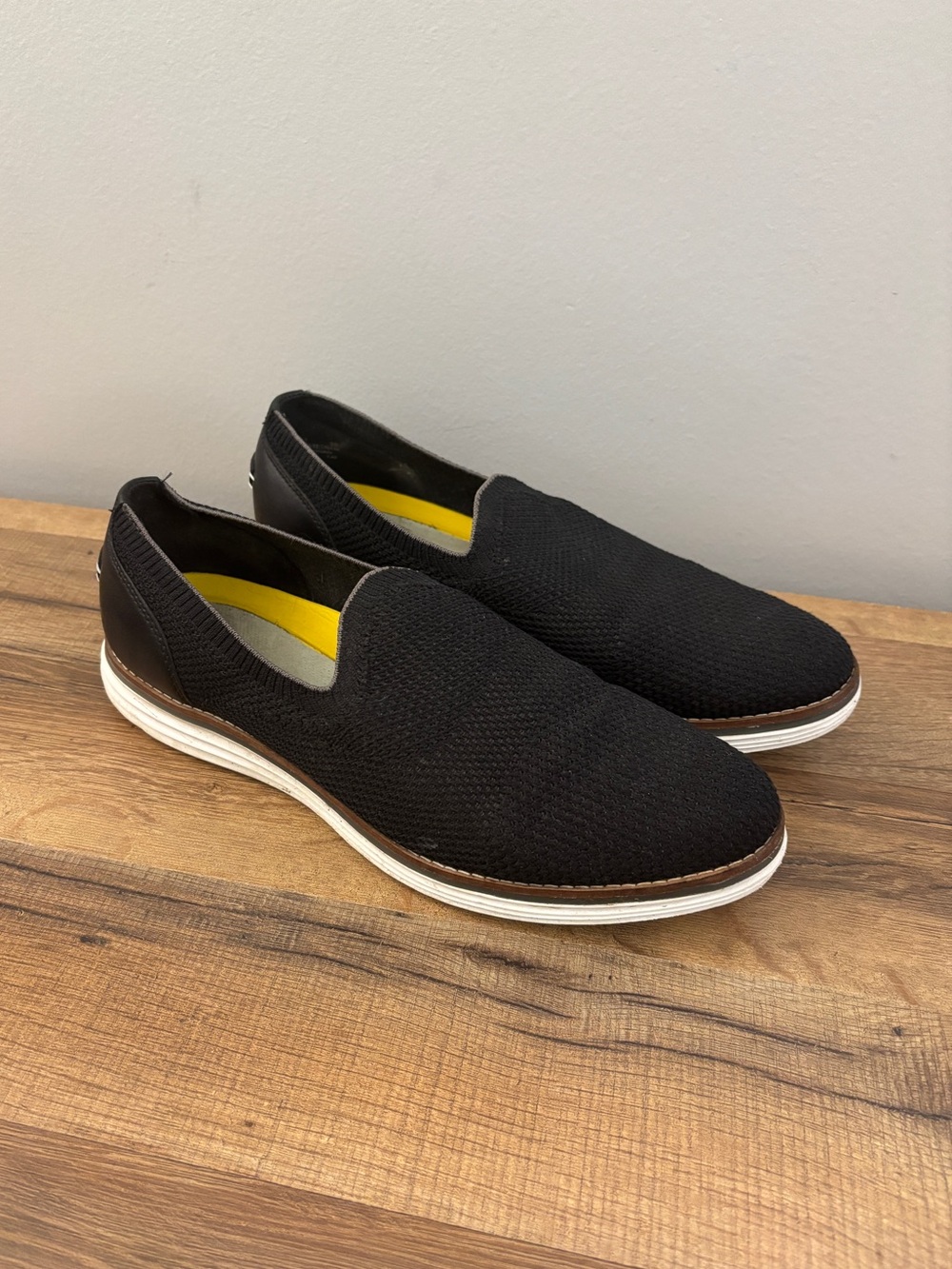 Cole Haan Original Grand Meridian Loafers Slip On Black Women’s